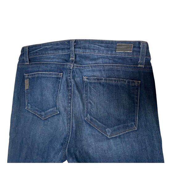 Paige Women's Skyline Ankle Peg Jeans Size 27 Blue Denim Mid-Rise Stretch Skinny - Picture 5 of 8